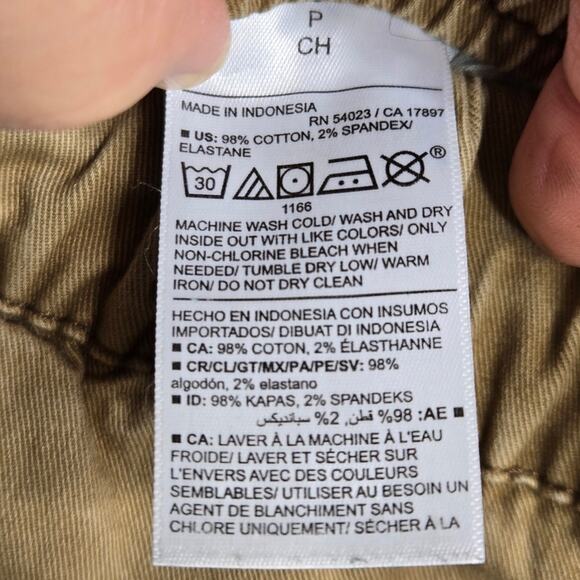 OLD NAVY Modern Jogger Pants Tan Built In Flex Size S - Picture 10 of 10